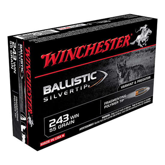 Ammunition Winchester Repeating Arms ZPAP M85 243Win WIN SUPREME 243WIN 55GR BST 20/10